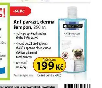 Dr. Max Antiparazit, derma šampon nabídka