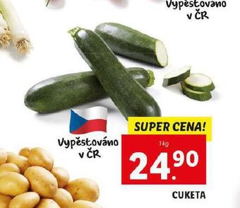 Lidl Cuketa nabídka