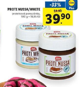 Lidl Proti nussa / white nabídka