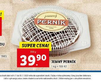 Lidl Jemný perník nabídka