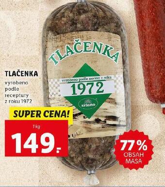 Lidl Tlačenka nabídka