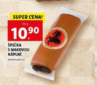 Lidl Špička s makovou náplní nabídka