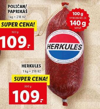 Lidl Herkules nabídka