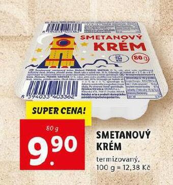 Lidl Smetanový krém nabídka