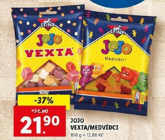 Lidl Jojo vexta / medvídci nabídka