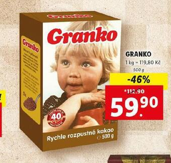 Lidl Granko nabídka