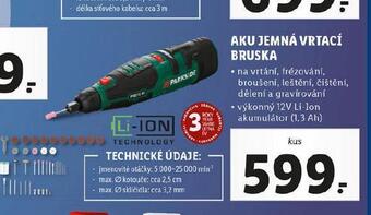 Lidl Aku jemná vrtací bruska nabídka