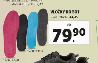 Lidl Vložky do bot nabídka