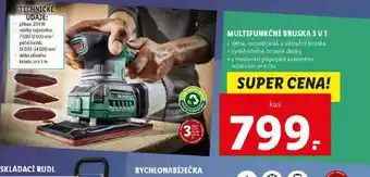 Lidl Multifunkční bruska 3v1 nabídka