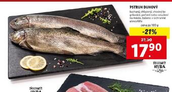 Lidl Pstruh duhový nabídka