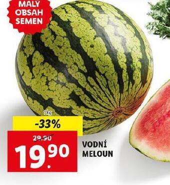 Lidl Meloun vodní nabídka