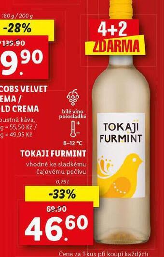 Lidl Tokaji furmint nabídka