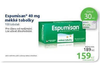 Benu Espumisan nabídka