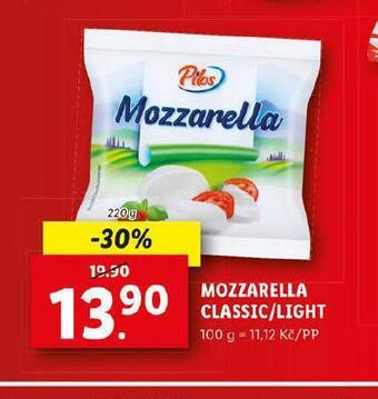 Lidl Mozzarella nabídka