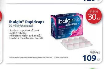 Benu Ibalgin rapidcaps nabídka