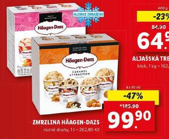 Lidl Zmrzlina häagen dazs nabídka