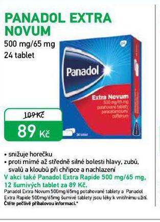 Alphega Lékárna Panadol extra novum nabídka