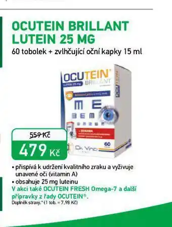 Ocutein brillnt lutein