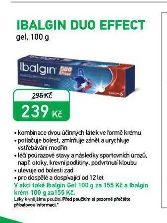 Alphega Lékárna Ibalgin duo effecr nabídka