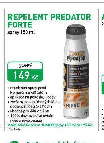 Alphega Lékárna Repelent predator forte nabídka