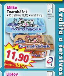 Norma Milko tvaroháček nabídka