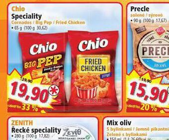 Norma Chio speciality nabídka