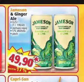 Jameson & ginger ale