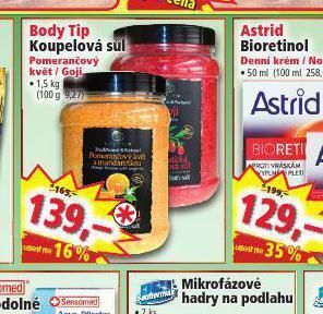 Norma Body tip koupelnová sůl nabídka