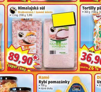 Norma Himalajská sůl nabídka