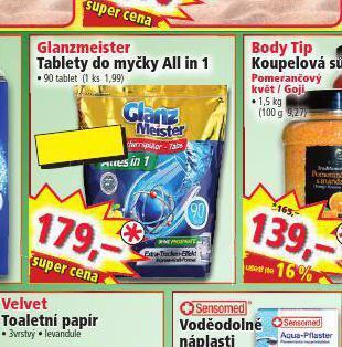 Norma Glanzmeister tablety do myčky all in 1 nabídka