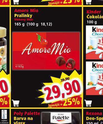Norma Amore mio pralinky nabídka