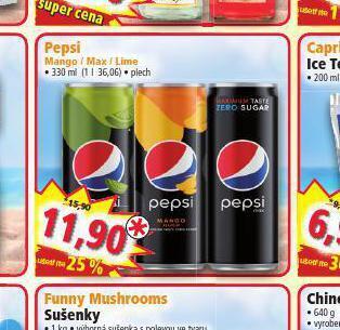 Norma Pepsi nabídka