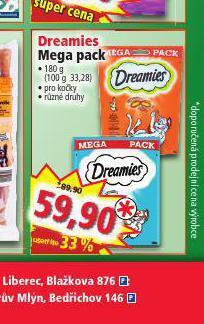 Norma Dreamies mega pack nabídka