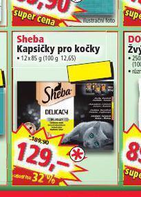 Norma Sheba kapsičky pro kočky nabídka