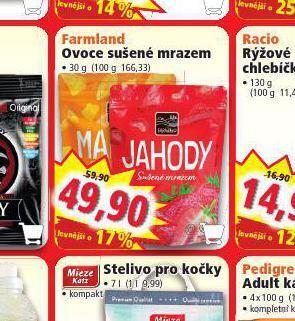 Norma Farmland ovoce sušené mrazem nabídka