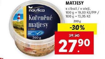 Lidl Matjesy nabídka