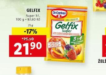 Lidl Dr. oetker gelfix super 3:1 nabídka