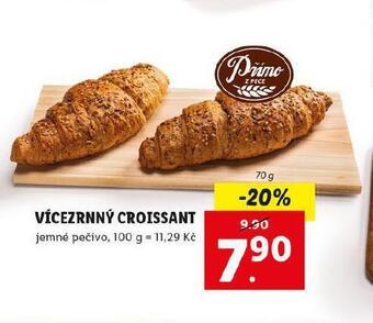 Lidl Vícezrnný croissant nabídka