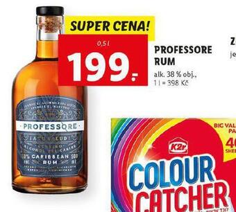 Lidl Professore rum nabídka