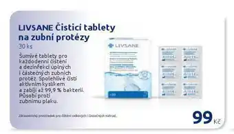Benu Livsane čisticí tablety na zubní protézy nabídka
