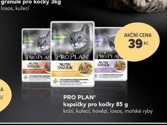 Pet Center Pro plan kapsičky pro kočky nabídka