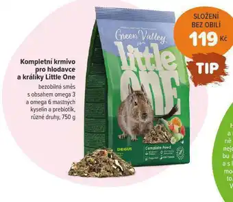 Pet Center Kompletní krmivo pro hlodavce a králíky little one nabídka