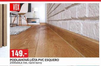 Baumax Podlahová lišta pvc esquero nabídka