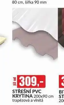 Baumax Střešní pvc krytina nabídka
