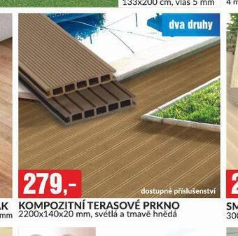Baumax Kompozitní terasové prkno nabídka