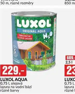 Baumax Luxol aqua nabídka