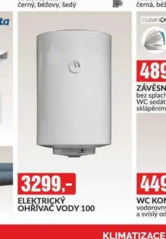 Baumax Elektrický ohřívač vody 100 nabídka