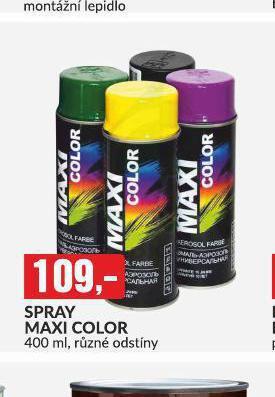 Baumax Spray maxi color nabídka