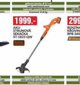 Baumax Aku strunová sekačka nabídka