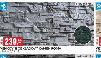 Baumax Venkovní obkladový kámen roma nabídka